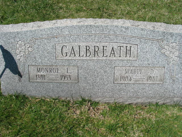 Monroe L. and Mable D. Galbreath